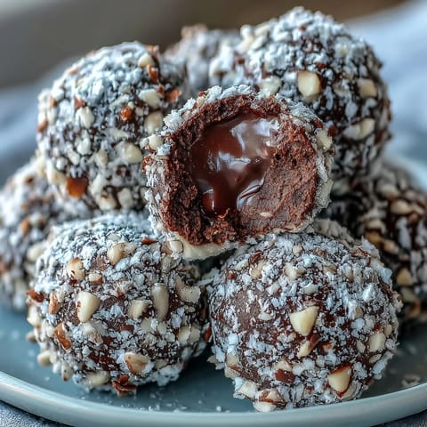 Rich Creamy Chocolate Truffles