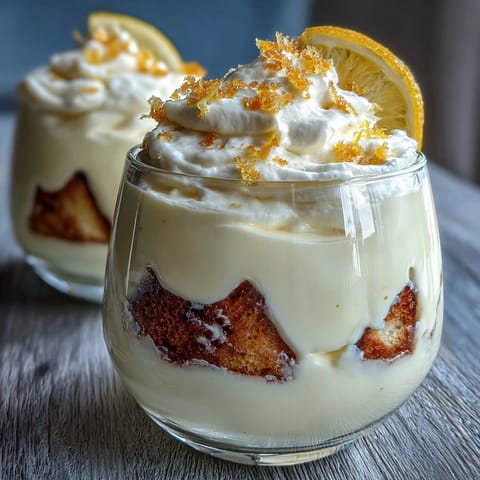 Homemade Limoncello Tiramisu Cups