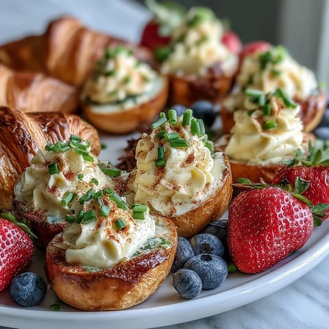 Easter Brunch Board Deviled Eggs