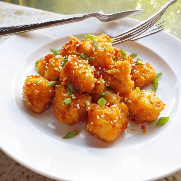 Sweet and tangy Orange Chicken, a takeout favorite, piled high and ready to be served over rice.