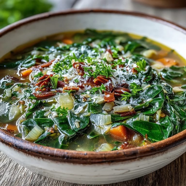 Cooking Swiss Chard Soup in a pot, simmering garlic and vegetables to create a comforting gluten-free meal.