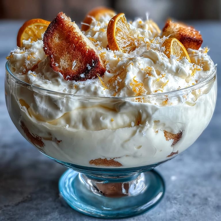 Homemade limoncello tiramisu cups layered with delicate ladyfingers and a luscious mascarpone filling, perfect for entertaining.