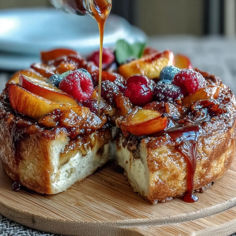 2. Elegant French-inspired galette featuring ripe stone fruits atop luscious frangipane, all wrapped in a flaky, buttery crust perfect for summer gatherings.  