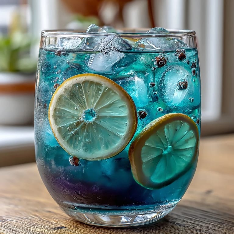 Magical butterfly pea flower lemonade that shifts from deep blue to vibrant purple, perfect for summer parties and Instagram-worthy drinks.